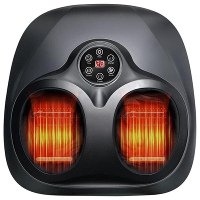 Black Friday Special: Shiatsu Foot Massager with Soothing Heat & Air Compression for Ultimate Relaxation at Home or Office